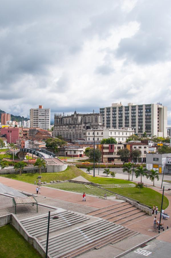 Panoramica del Parque en Pereira, Risaralda, Colom...