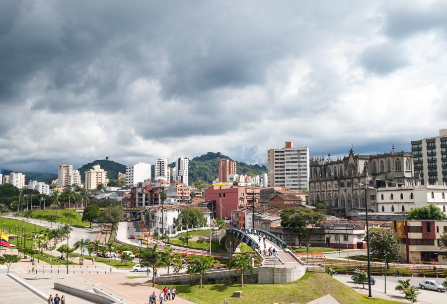 Panoramica del Parque en Pereira, Risaralda, Colom...