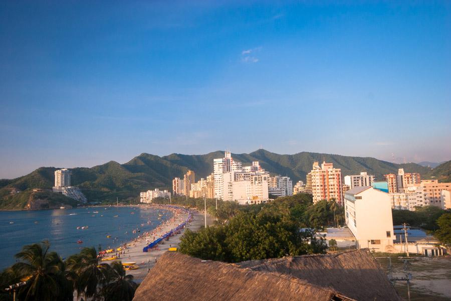 Panoramica del Rodadero, Santa Marta, Magdalena, C...