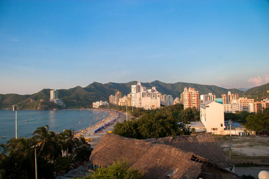 Panoramica del Rodadero, Santa Marta, Magdalena, C...