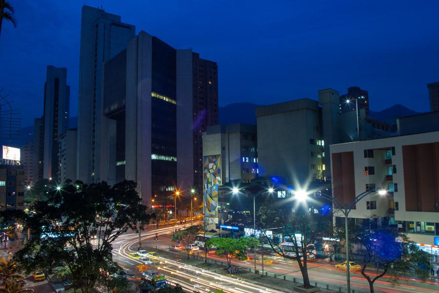 Panoramica de la avenida oriental, Centro de medel...