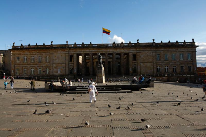 Capitolio Nacional, Plaza de Bolivar, Bogota, Cund...