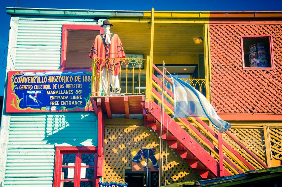 Caminito, La Boca, Buenos Aires, Argentina, Sur Am...