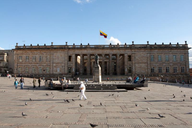 Capitolio Nacional, Plaza de Bolivar, Bogota, Cund...