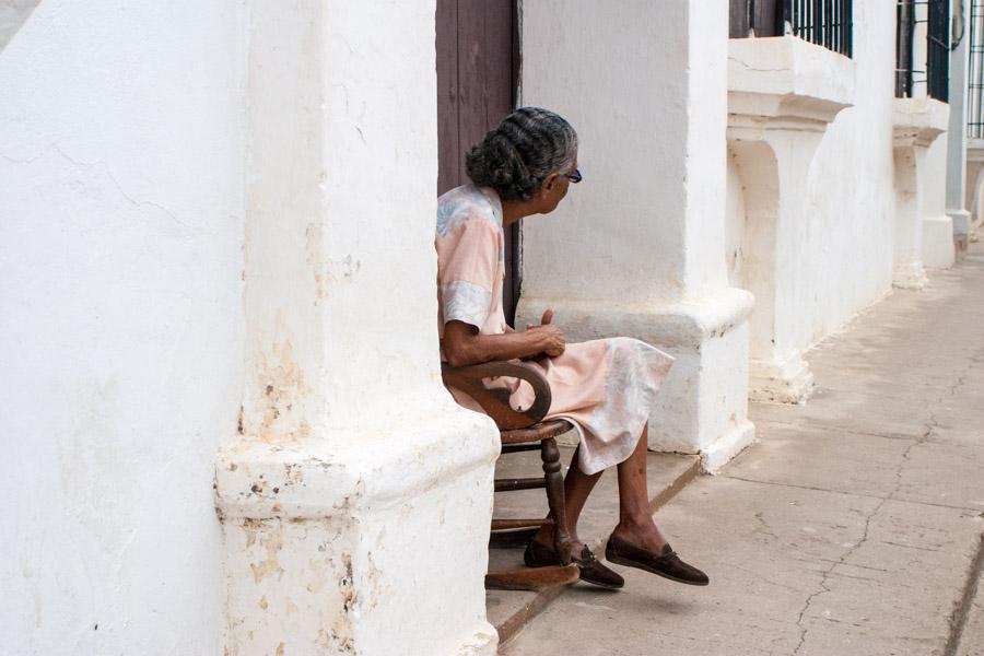 Habitante de Santa Cruz de Mompox, Bolivar, Colomb...