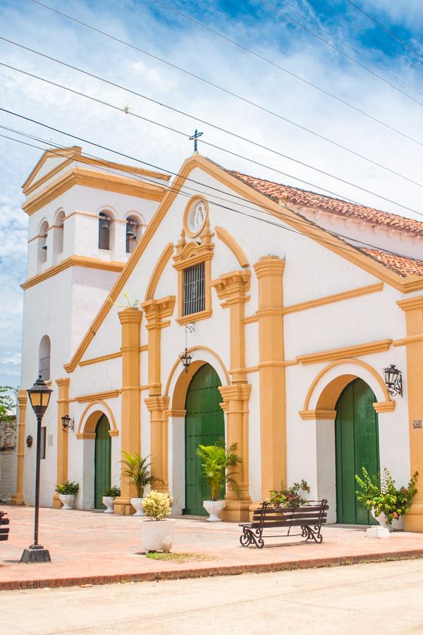 Iglesia de Santa Cruz de Mompox, Bolivar, Colombia...