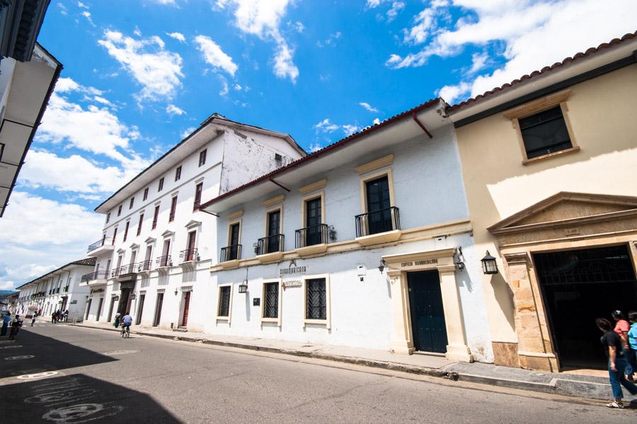 Calle en Popayan, Cauca, Colombia