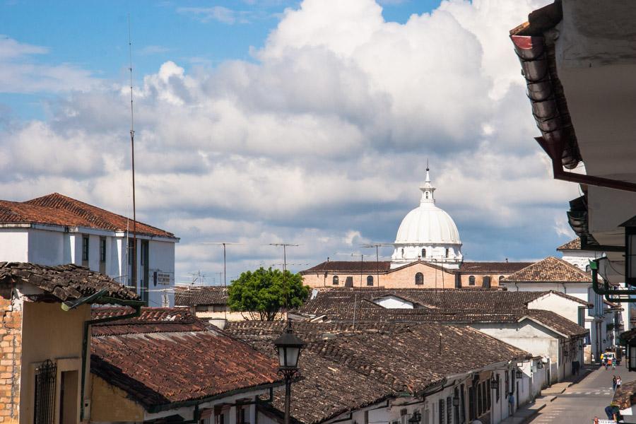 Techos de unas Casas, Popayan, Cauca, Colombia