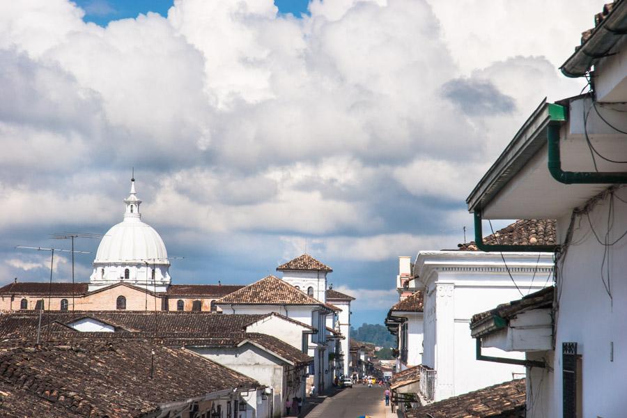 Techos de unas Casas, Popayan, Cauca, Colombia