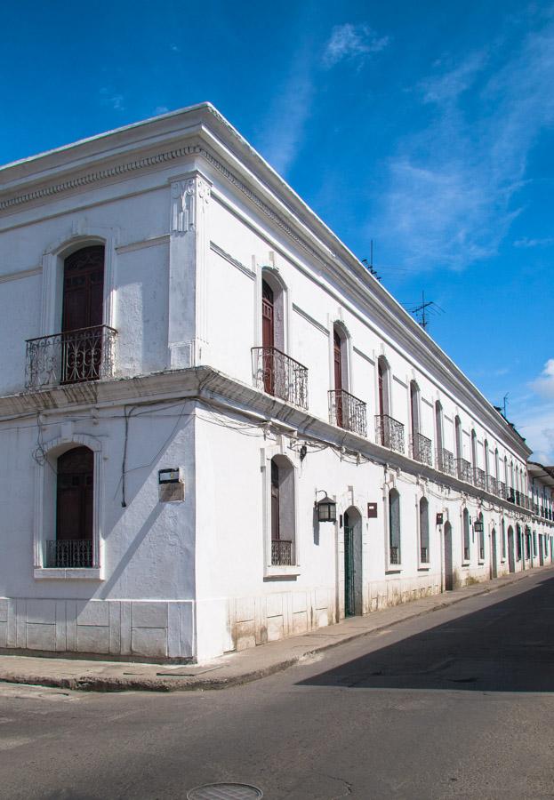 Calle en Popayan, Cauca, Colombia