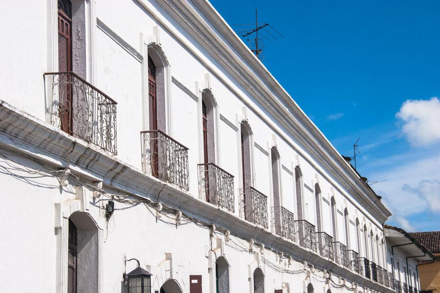 Fachada de una Casa en Popayan, Cauca, Colombia