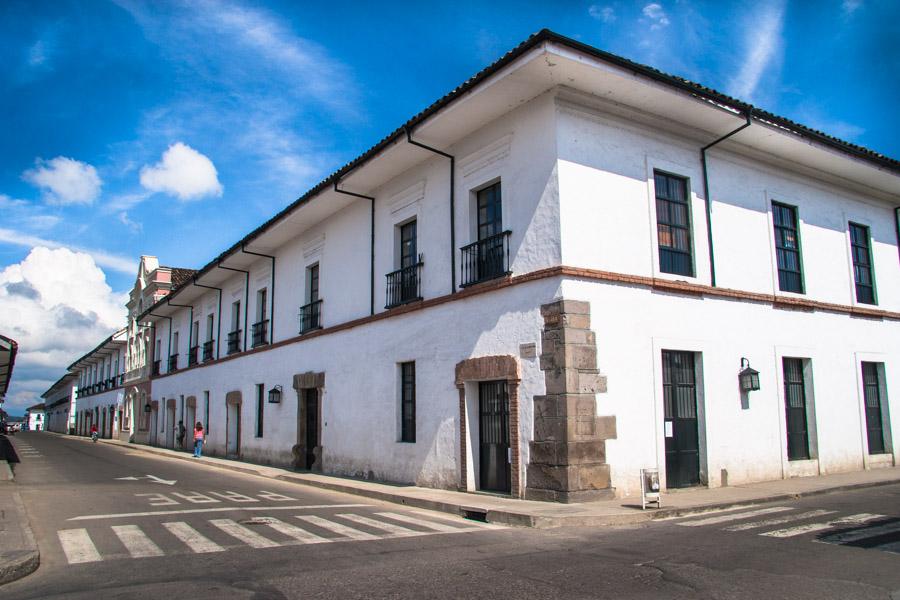 Fachada de una Casa en Popayan, Cauca, Colombia