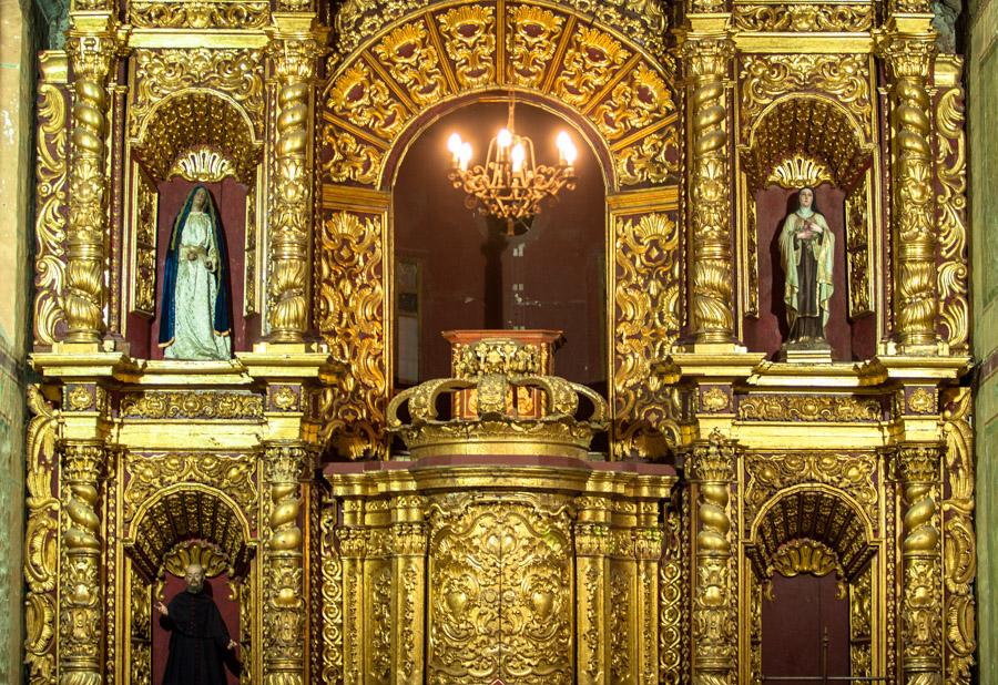 Interior de una Iglesia, Popayan, Cauca, Colombia