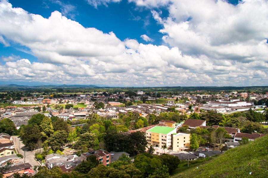 Panoramica de Popayan, Cauca, Colombia