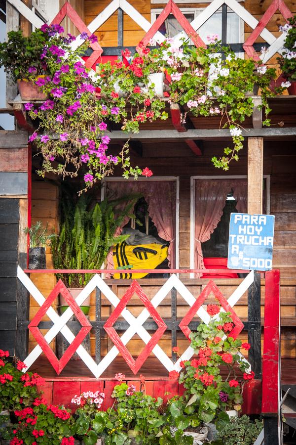 Fachada de un Restaurante