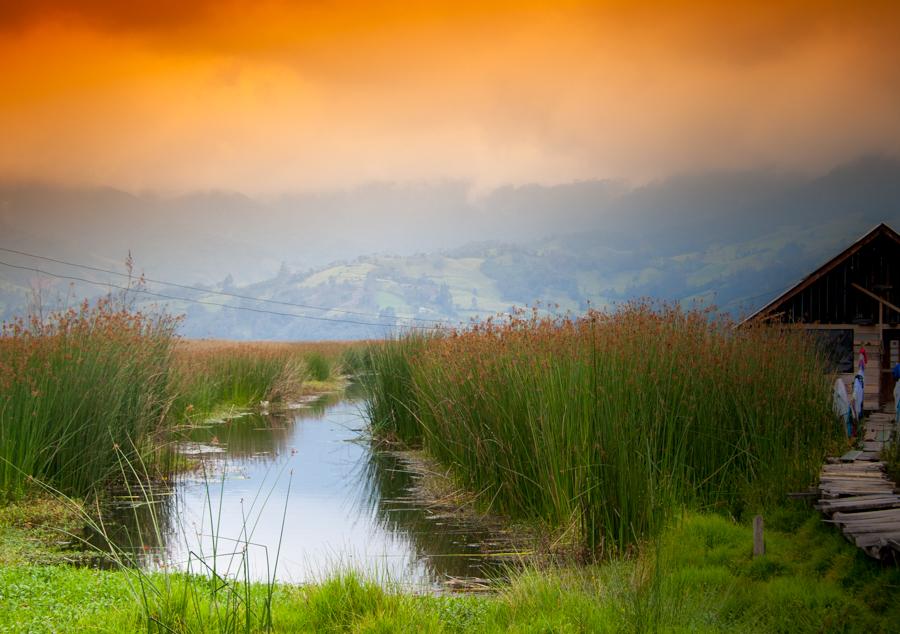 Laguna de la Cocha, San Juan de Pasto, Nariño, Co...