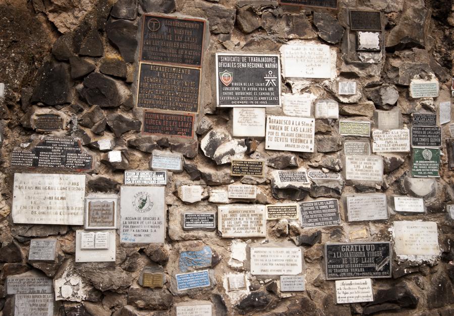 Placas conmemorativa en Ipiales, San Juan de Pasto...