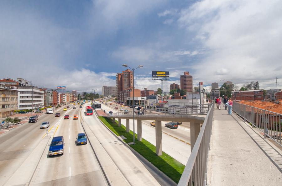 Autopista Norte en Bogota, Cundinamarca, Colombia