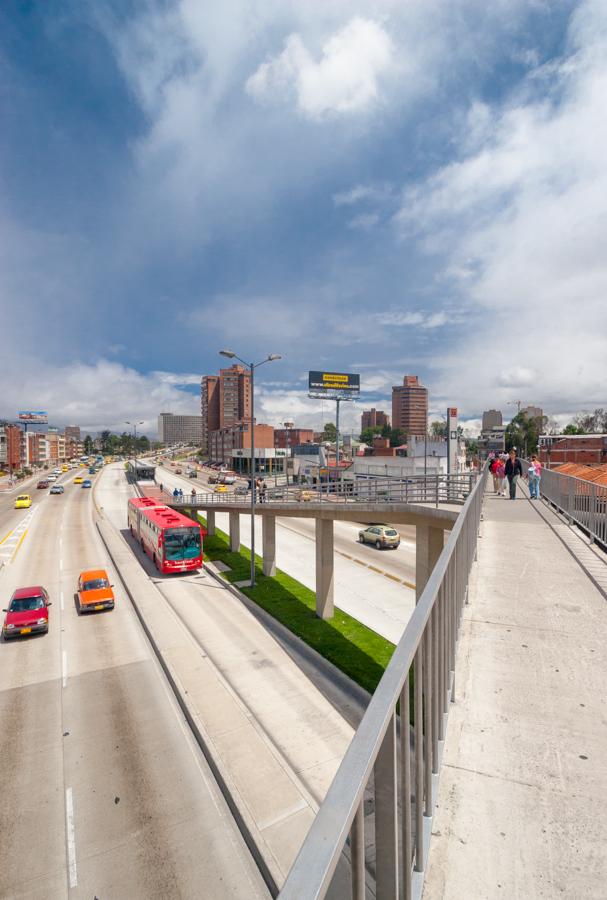 Autopista Norte en Bogota, Cundinamarca, Colombia