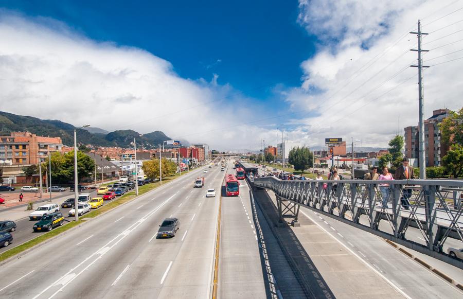 Autopista Norte en Bogota, Cundinamarca, Colombia