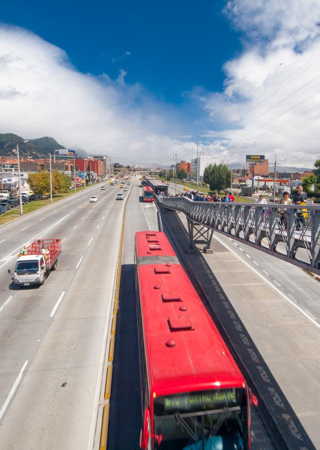 Autopista Norte en Bogota, Cundinamarca, Colombia