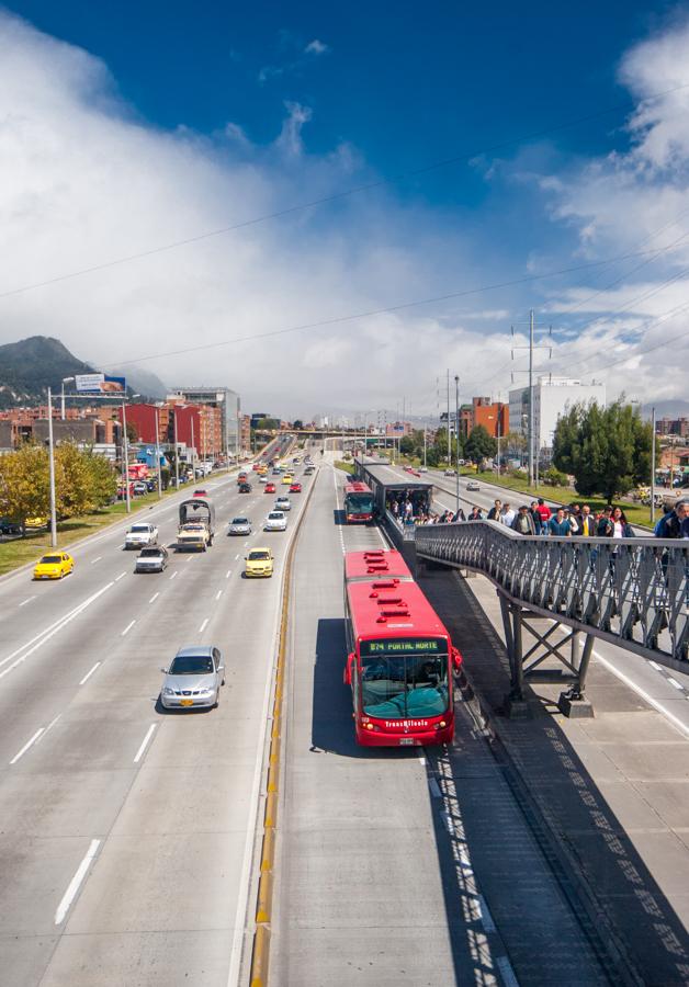 Autopista Norte en Bogota, Cundinamarca, Colombia