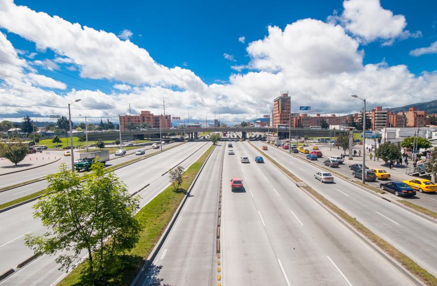 Autopista Norte en Bogota, Cundinamarca, Colombia