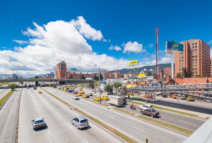 Autopista Norte en Bogota, Cundinamarca, Colombia