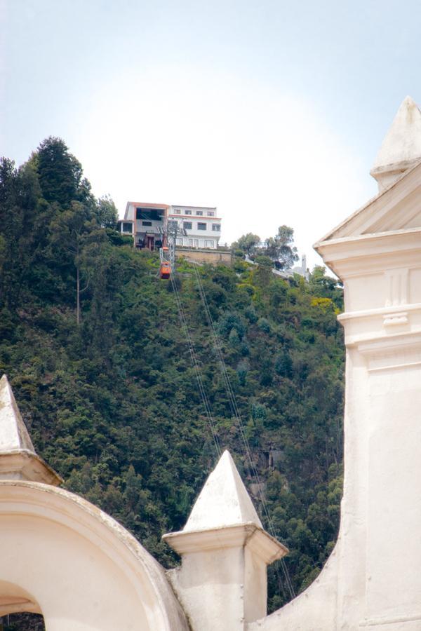 Cerro de Monserrate en Bogota, Cundinamarca, Colom...