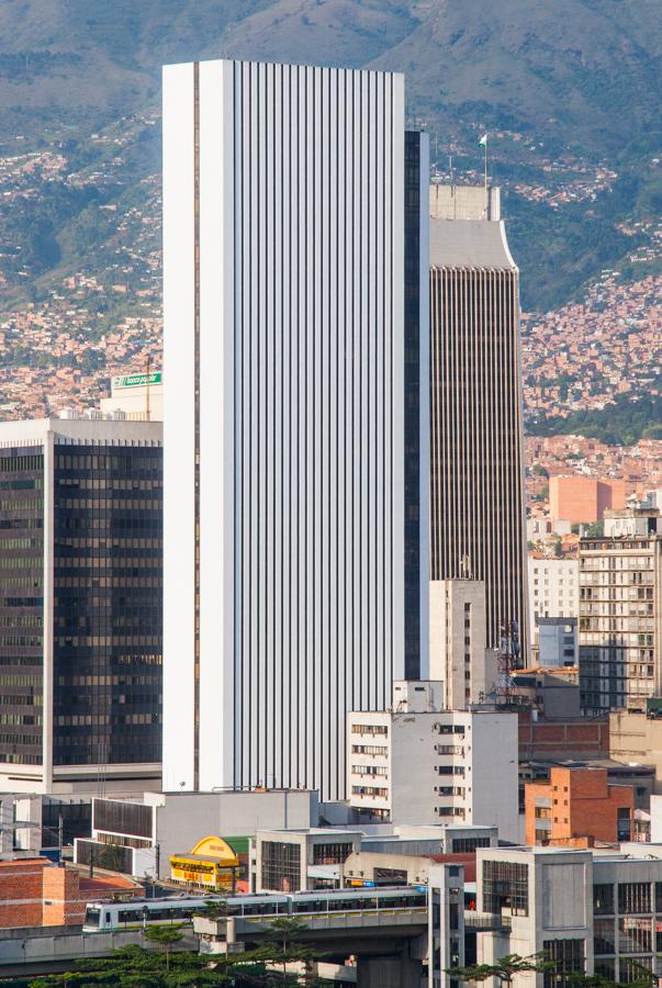 Panoramica de la ciudad de Medellin, Antioquia, Co...