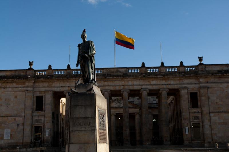 Capitolio Nacional, Plaza de Bolivar, Bogota, Cund...