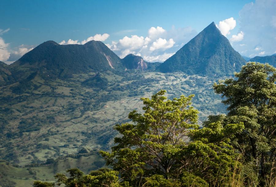 Paisaje en Venecia, Antioquia, Colombia