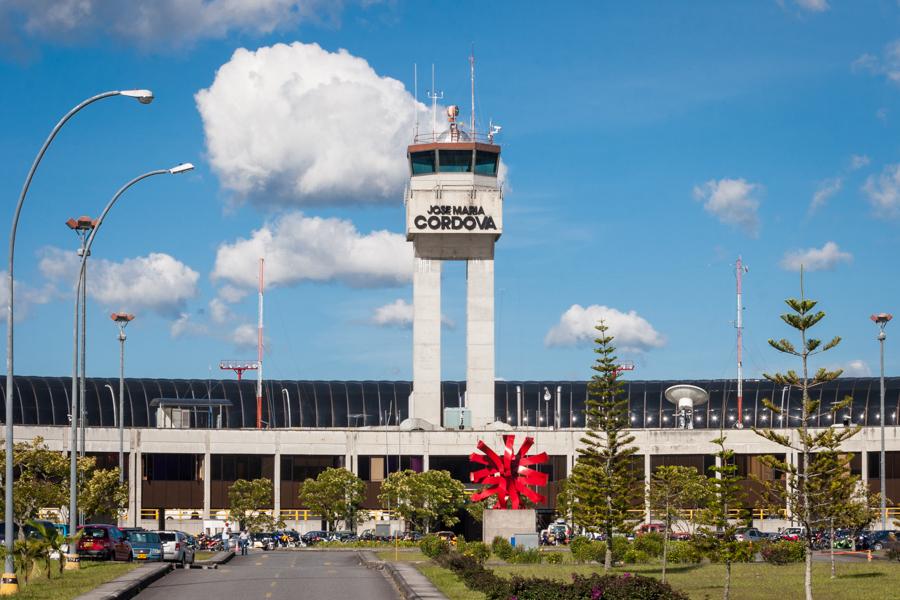 Aeropuerto Jose Maria Cordoba en Medellin, Antioqu...