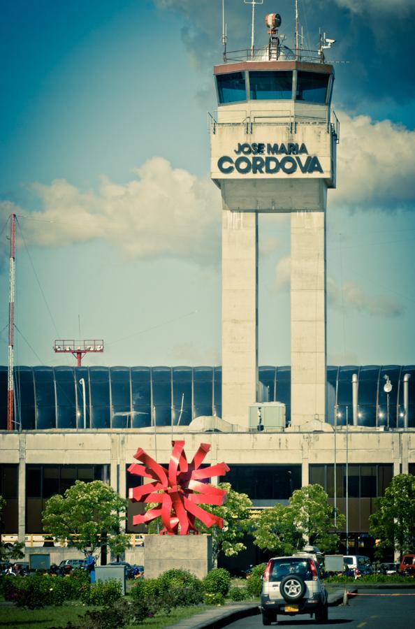 Aeropuerto Jose Maria Cordoba en Medellin, Antioqu...