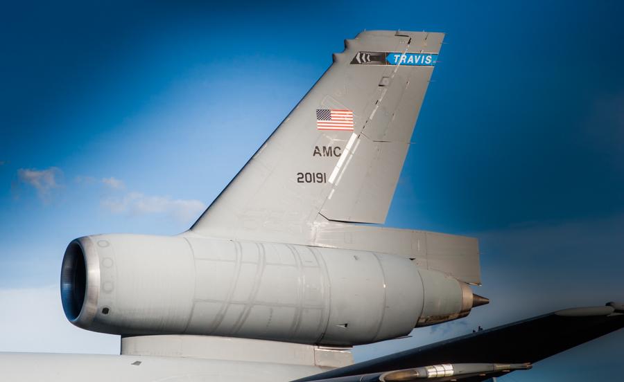 Detalle de la Turbina de un Avion