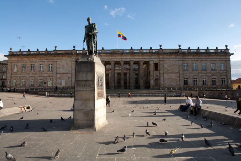 Capitolio Nacional, Plaza de Bolivar, Bogota, Cund...