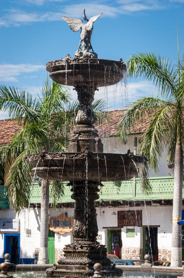 Fuente en Santa Fe de Antioquia, Colombia