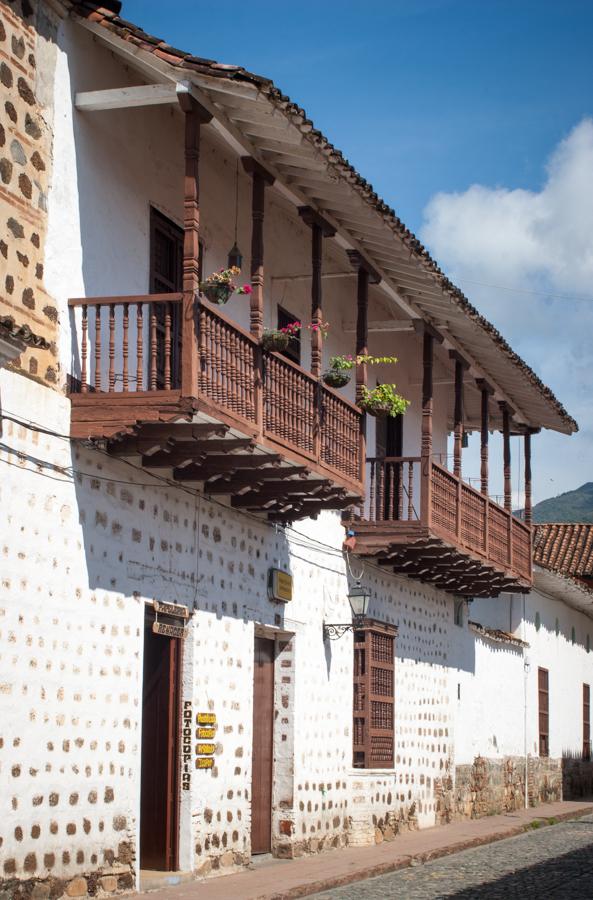 Calle en Santa Fe de Antioquia, Colombia