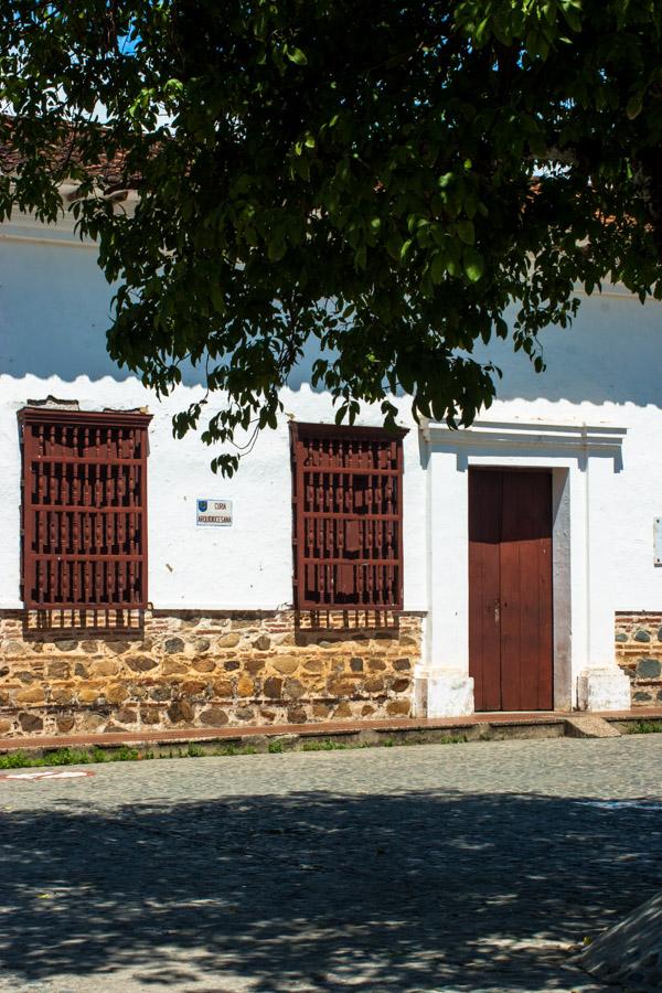 Fachada de una Casa Colonial