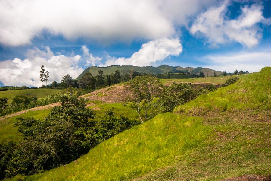 Paisaje en Titiribi, Antioquia, Colombia