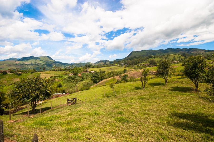 Paisaje en Titiribi, Antioquia, Colombia