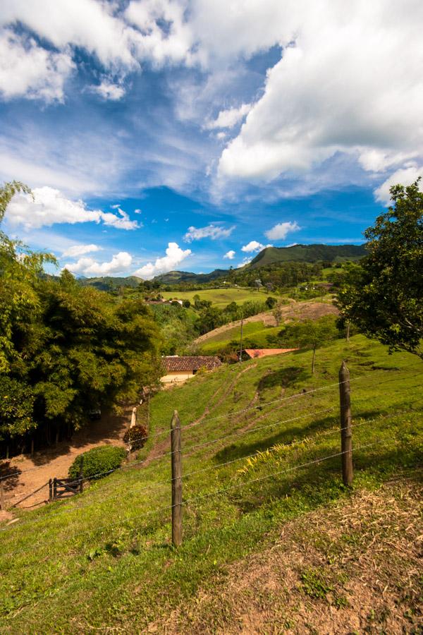 Paisaje en Titiribi, Antioquia, Colombia