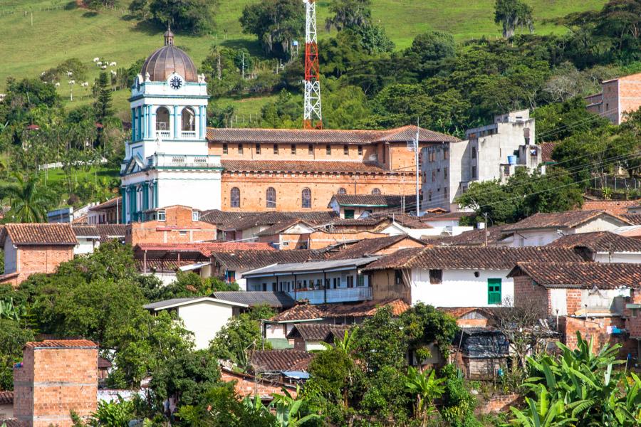 Paisaje en Titiribi, Antioquia, Colombia