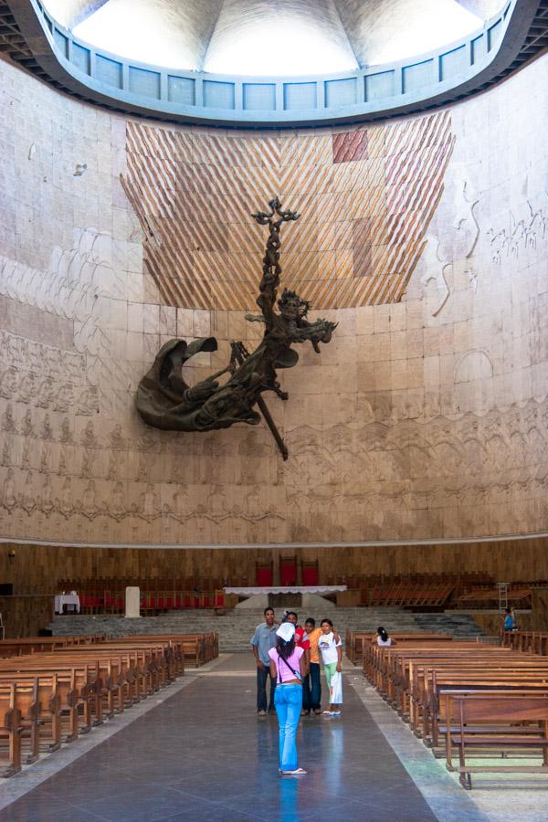 Interior de la Catedral Metropolitana de Barranqui...