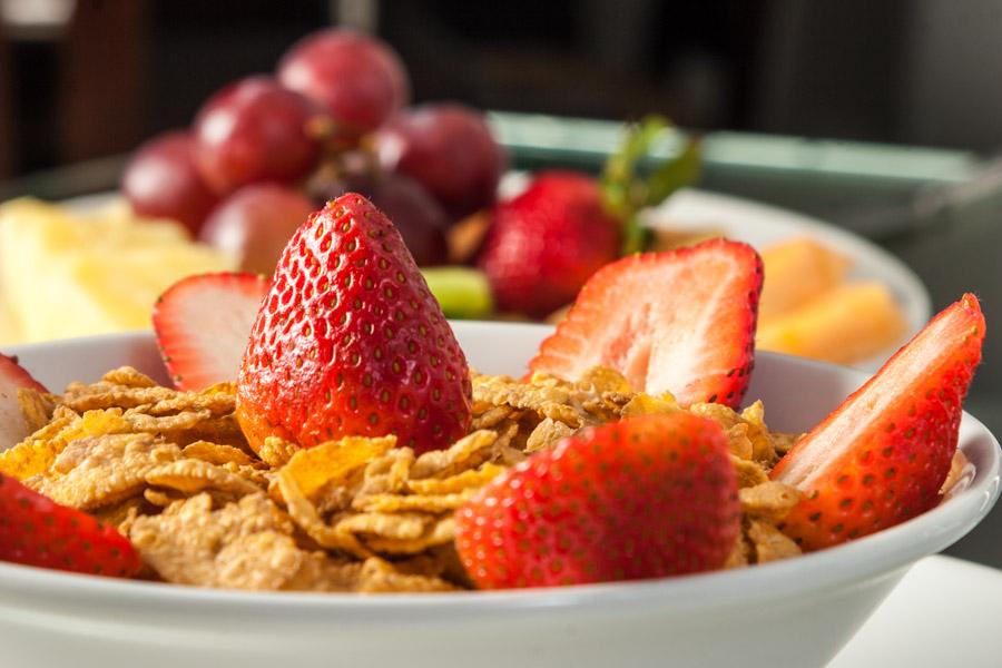 Cereal con Fresas