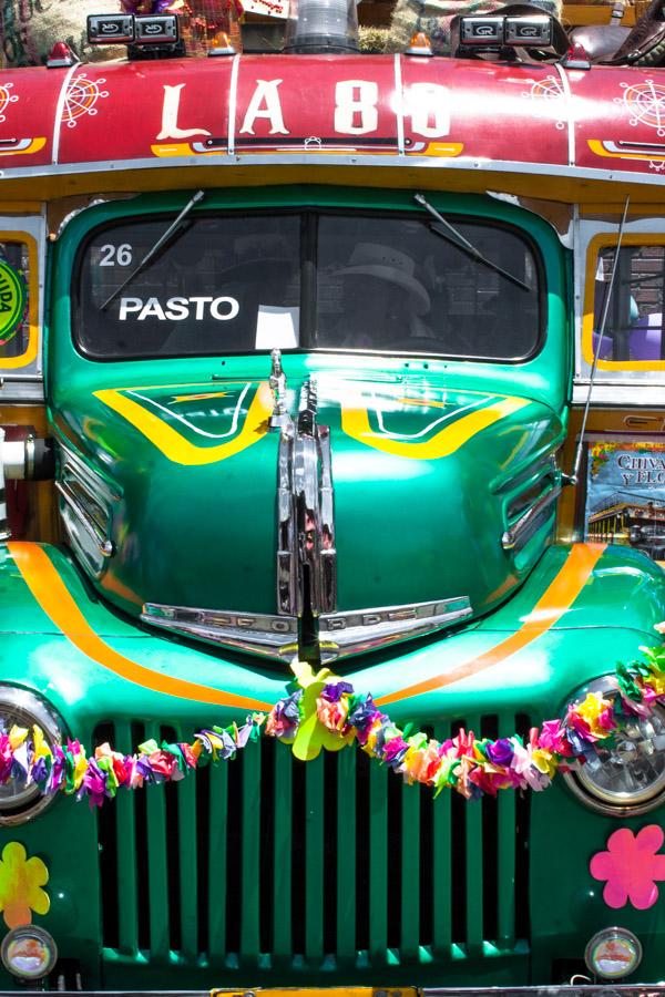 Desfile de Chiva, Feria de Flores, Medellin, Antio...