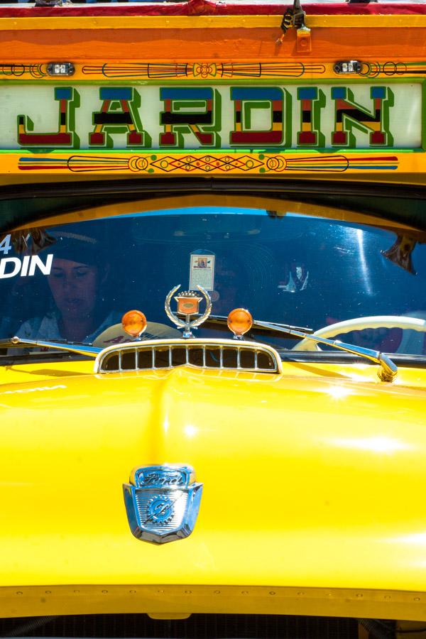 Desfile de Chiva, Feria de Flores, Medellin, Antio...