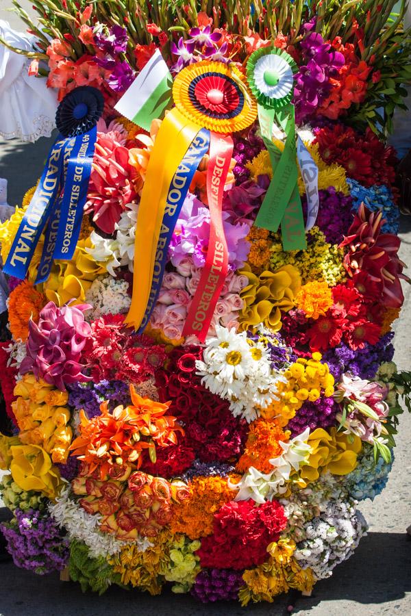 Silleta premiada en el Desfile de Silleteros, Feri...