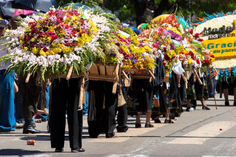 Desfile de Silleteros, Feria de Flores, Medellin, ...