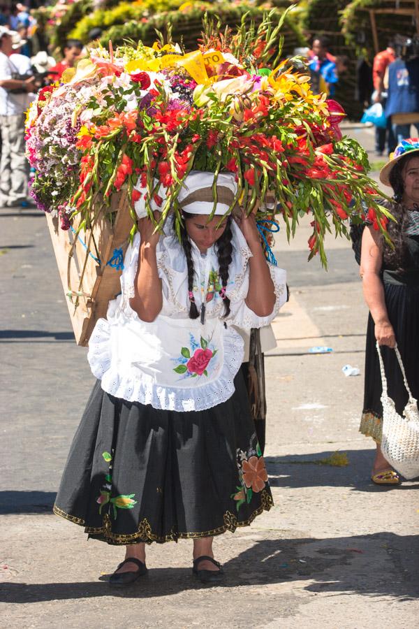 Desfile de Silleteros, Feria de Flores, Medellin, ...